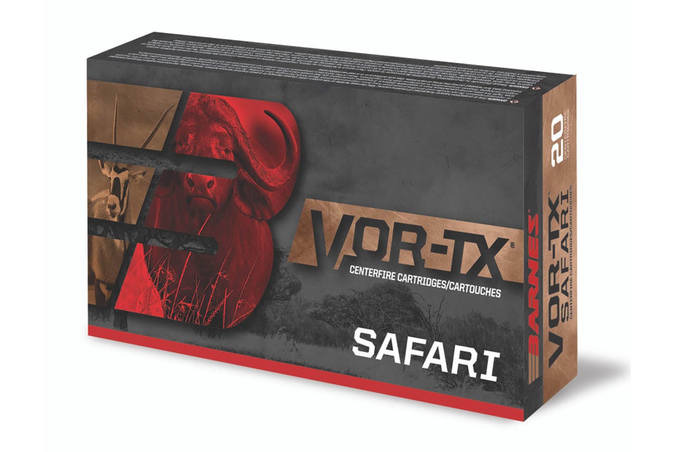 BARNES 458 Winchester Magnum 450 Grain Barnes TSX Flat Base 20/Box